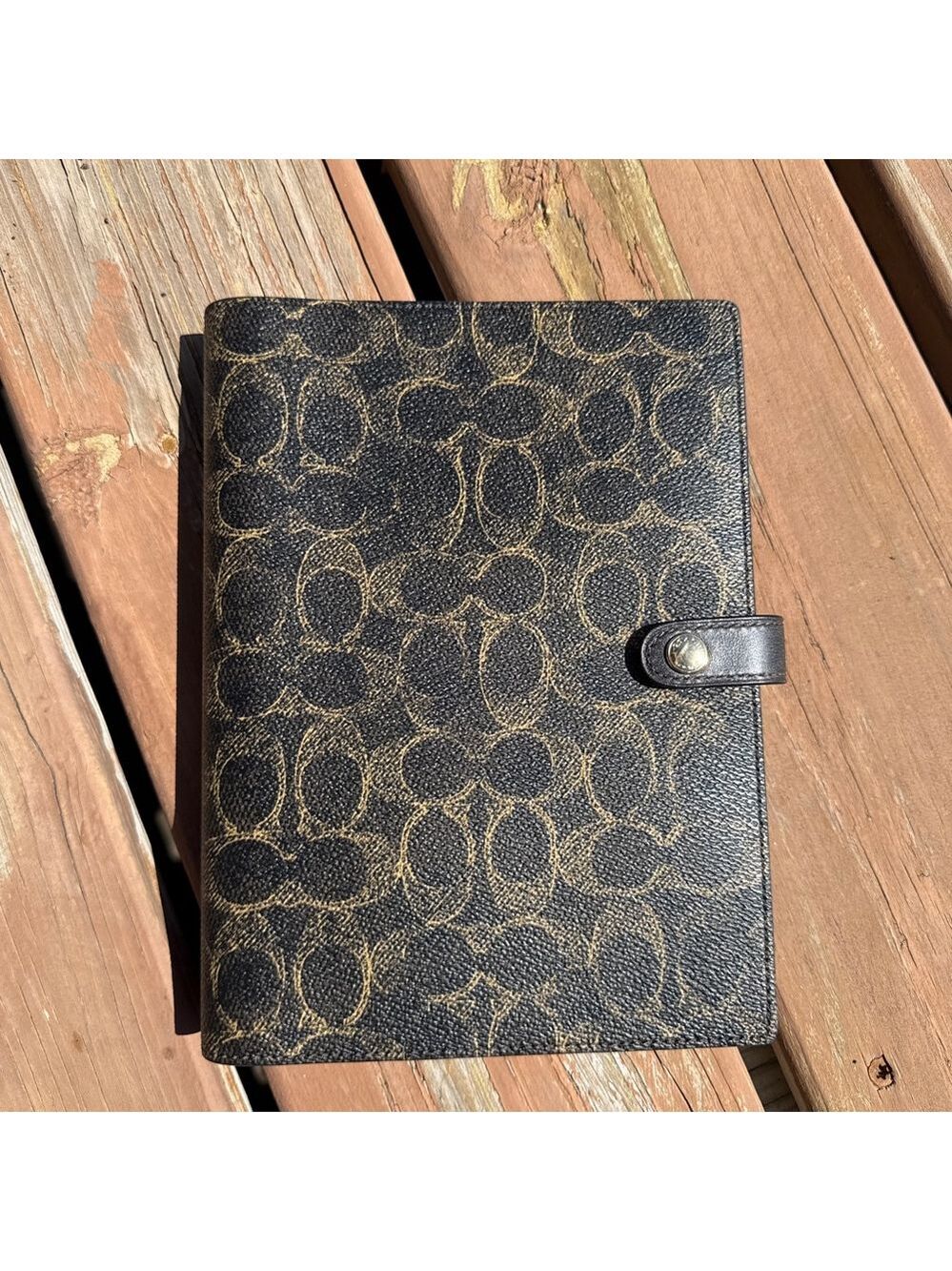 NEW Coach Notebook in Loved Canvas CDX99 NWT